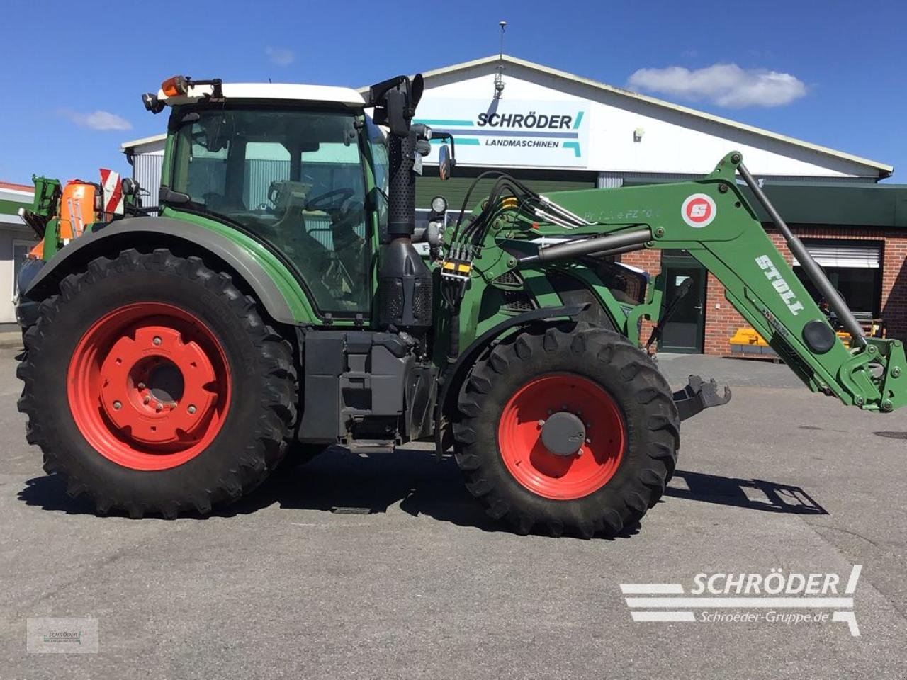 Traktor του τύπου Fendt 724 SCR PROFI PLUS | RTK | RADGEWICHTE, Gebrauchtmaschine σε Penzlin (Φωτογραφία 13)